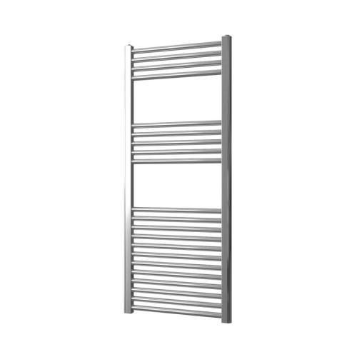 Vogue Axis 1200 x 500mm Straight Ladder Towel Rail Heating Only Chrome 1290BTU MD062 MS12050CP
